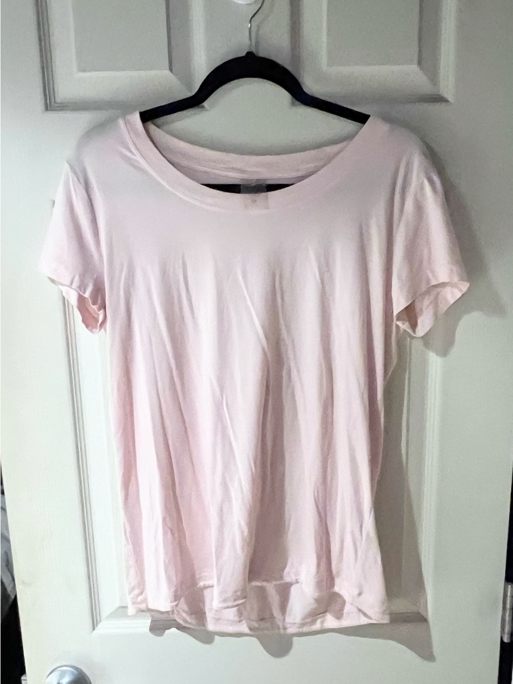 CALIA by Carrie Underwood Pink Scoop Neck Short Sleeve Tunic Tee Size Medium